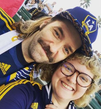 Sean Durrie with his wife Madylin Sweeten.